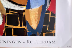Karel Appel - Mooie tentoonstellingsaffiche - Museum Boymans-Van Beuningen kopen? Bied vanaf 35!