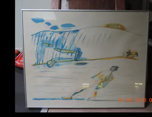 Pieter Defesche - litho.. en de boer hij ploegde voort kopen? Bied vanaf 50!