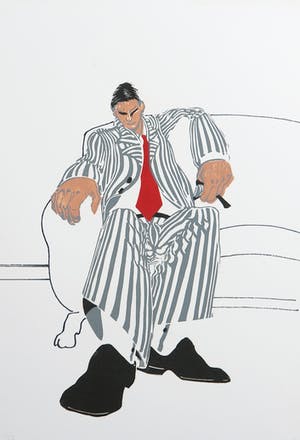 Niet of onleesbaar gesigneerd - Kleurenets, Zonder titel kopen? Bied vanaf 1!