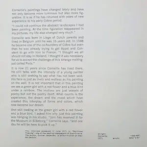 Corneille - Exhibition of new paintings (1971), publicatie met originele litho kopen? Bied vanaf 1!