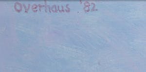 Paul Overhaus - Olieverf op doek, Zonder titel - Ingelijst kopen? Bied vanaf 100!