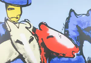 Herman Brood - Zeefdruk, Amazonen - Ingelijst (groot formaat) kopen? Bied vanaf 600!