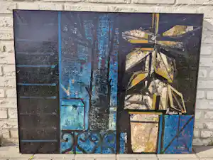 Vicente Martin - Luna - abstracte compositie kaufen? Bieten Sie von 200!
