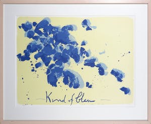 Henny van der Vegt - Litho, Kind of bleu - Ingelijst kopen? Bied vanaf 20!