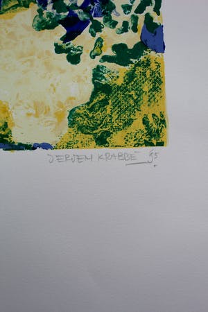Jeroen Krabbé - Zeefdruk: A view from my window - 1995 (laatste exemplaar) kopen? Bied vanaf 150!