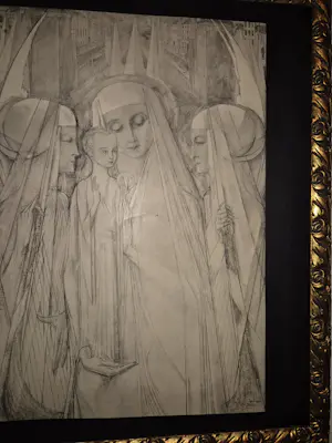 Jan Toorop - MADONNA MET DE ENGELEN kopen? Bied vanaf 50!