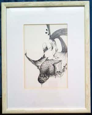 Hans Kanters - ....uit zijn erotische periode... verkocht voor € 100!