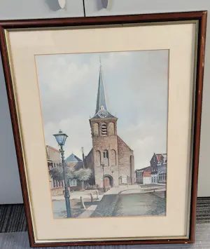 Wim Riem - Kerk in Strijen kaufen? Bieten Sie von 100!