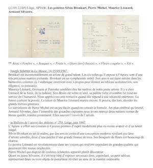 Silvin Bronkart - Bouquet - 1947 kopen? Bied vanaf 1200!