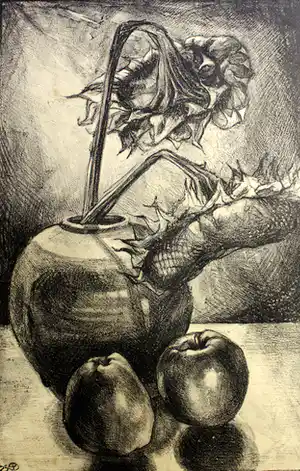 Aart van Dobbenburgh - Stilleven III verkocht voor € 50!