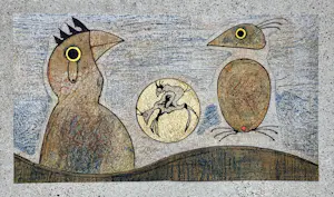 Max Ernst - Rêve surréaliste - Les deux Coqs. Original-Lithographie 1970 kaufen? Bieten Sie von 280!
