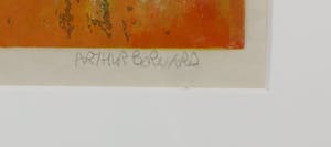 Arthur Bernard - Zeefdruk, Standing alone - Ingelijst kopen? Bied vanaf 10!