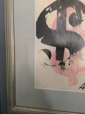 Andy Warhol - Crazy Dollar handsigned kopen? Bied vanaf 675!