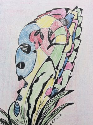 Helen Ferkranus - Geb Groningen 1932 abstract kopen? Bied vanaf 10!