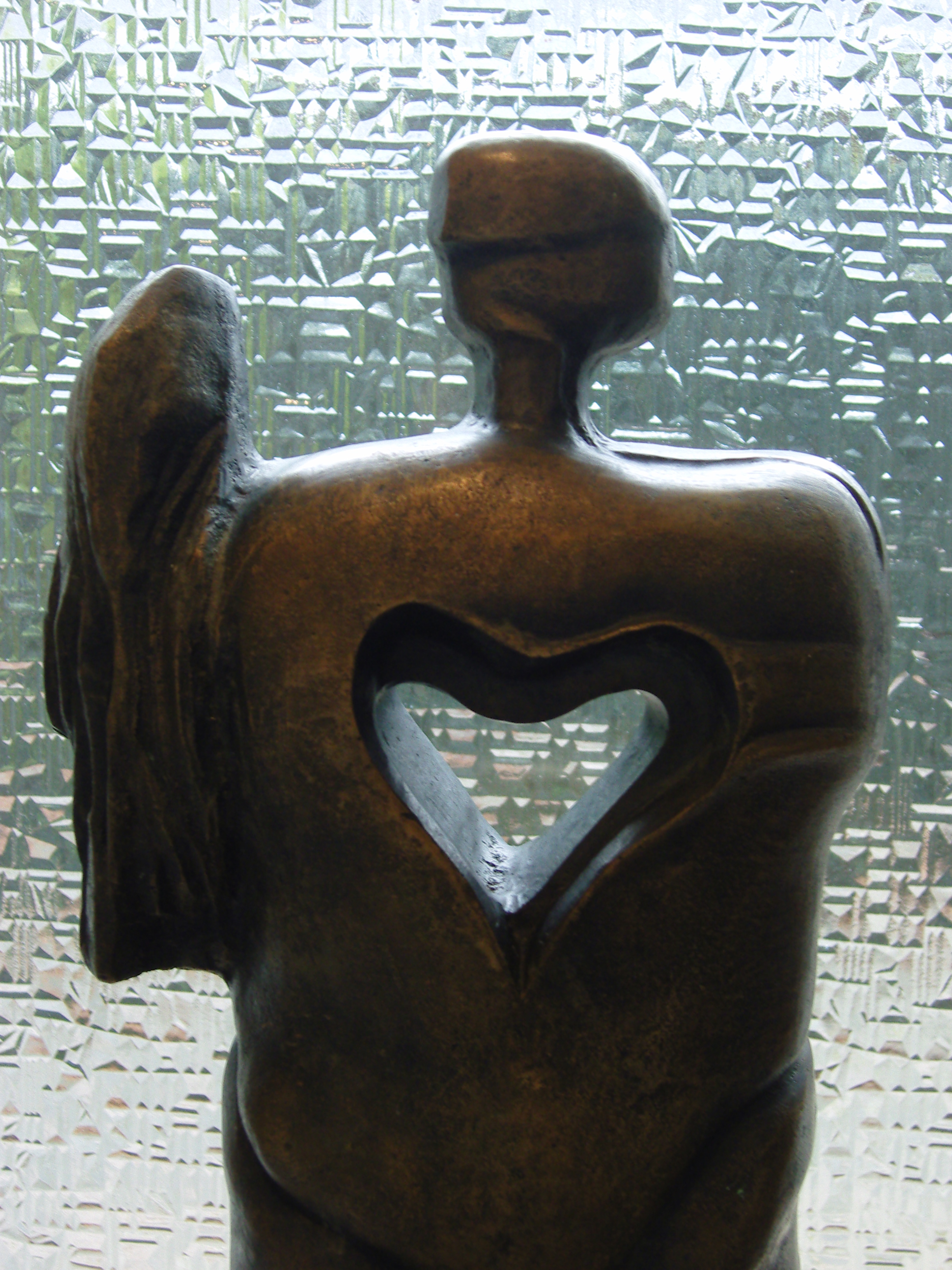 Brons (Onbekend) - Topbeeld "Amor" 19,5 kilogram! kopen? Bied vanaf 850!