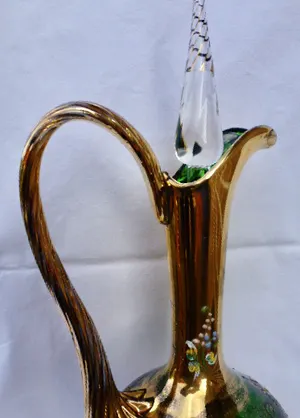 Cenedese - Grote Vintage Tre Fuochi Murano decanter / karaf. kopen? Bied vanaf 55!