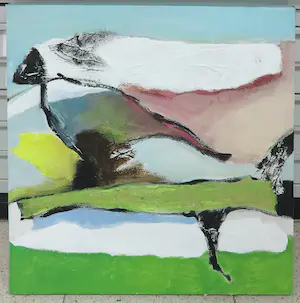 Cobi Nieuwstad - Acryl op doek, Pain-t 5 kopen? Bied vanaf 35!