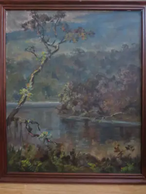 Ernest Dezentje - (1885-1972) BOS PALEMBANG (SUMATRA) kopen? Bied vanaf 300!