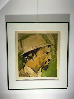 Martin Wallaert - Man met hoed - 1985 - EA verkauft für € 125!