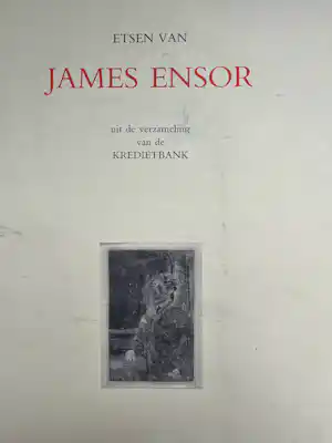 James Ensor - Etsen van James Ensor, Kredietbank. vendu pour 130€ !