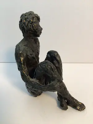 Astrid Veldhuyzen-Koppen - Sculptuur “ Moment van bezinning “ kopen? Bied vanaf 1!
