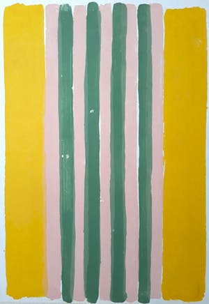 Adine Engelman - Abstracte compositie, monotype kopen? Bied vanaf 60!