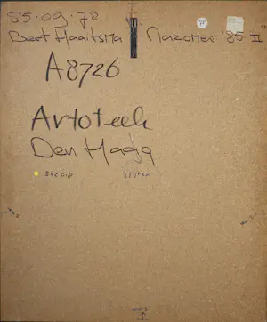 Bert Haaitsma - Gemengde techniek op karton, Nazomer '85 kopen? Bied vanaf 1!