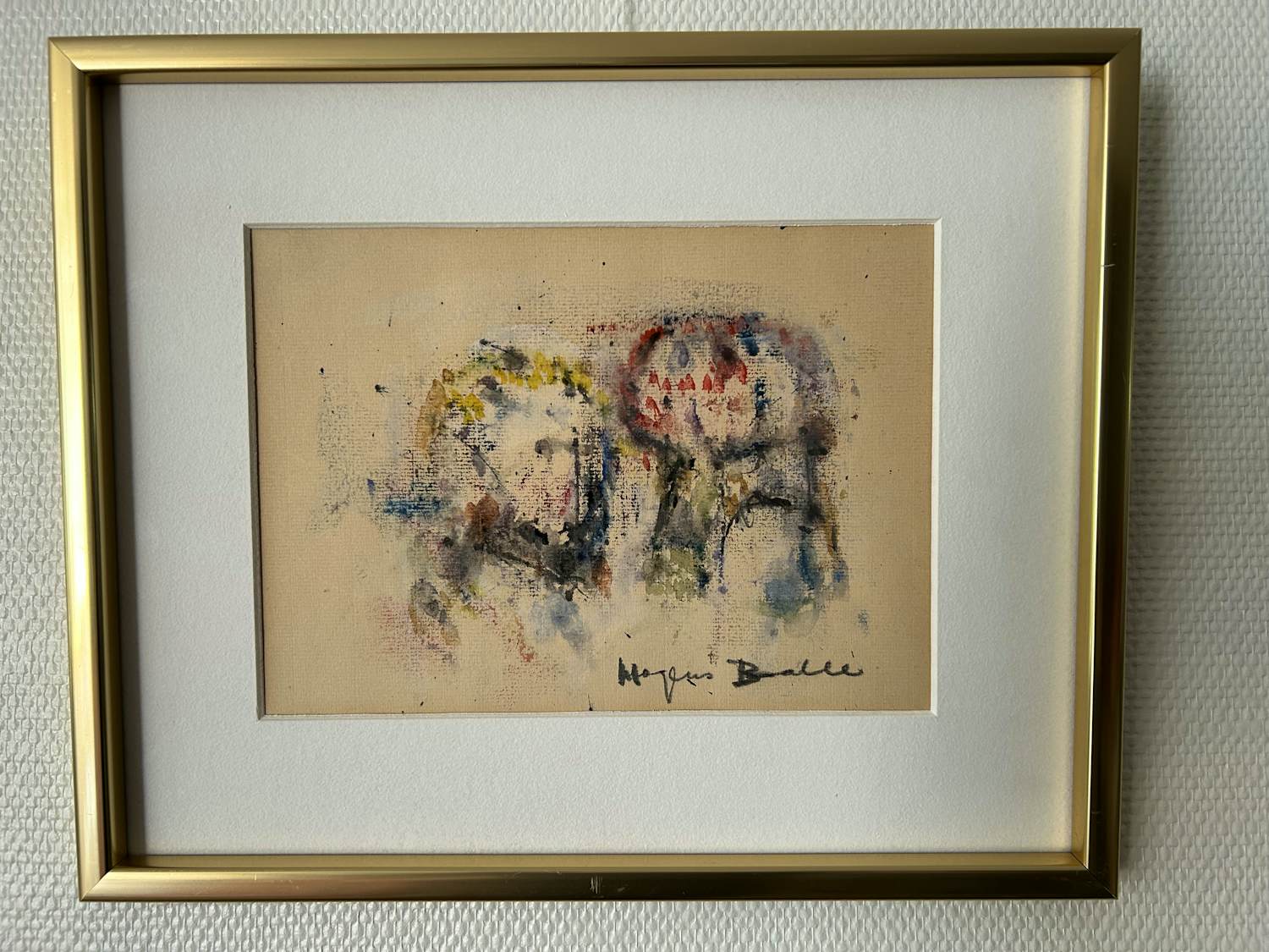 Mogens Balle - Abstracte compositie verkocht voor € 695!