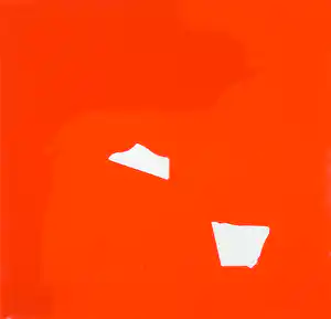 Lourdes Castro - Zeefdruk op rhodoïde, Sombra projectada de Medalla verkocht voor € 750!
