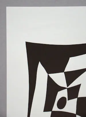 Hans Arp - Knossos - Zeefdruk in beperkte oplage - 1960 kopen? Bied vanaf 150!