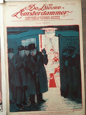 Piet van der Hem - Collectie van litho's voor De Nieuwe Amsterdammer 1915-1918 kopen? Bied vanaf 200!