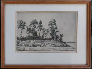 Riekele Prins - Landschap bij Jannum kaufen? Bieten Sie von 50!