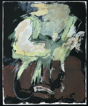 Gerard Dekker - Zeefdruk, Zonder titel kopen? Bied vanaf 1!