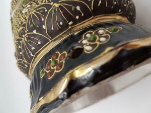 Niet of onleesbaar gesigneerd - Vintage Satsuma beeld van een Boeddha 20,2 cm kopen? Bied vanaf 1!