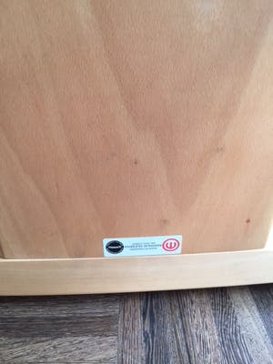 Magnus Olesen - Denemarken: Vier beukenhouten stoelen brique zitting en rugleuning kopen? Bied vanaf 150!