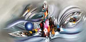 Gena - Abstract Vision verkocht voor € 250!