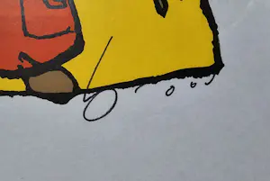 Herman Brood - Tuinbroek Cabriolet - handgesigneerd - 250 ex kopen? Bied vanaf 1!