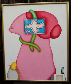 Jörg Remé - Olieverf op doek - 1969(groot!) kopen? Bied vanaf 799!