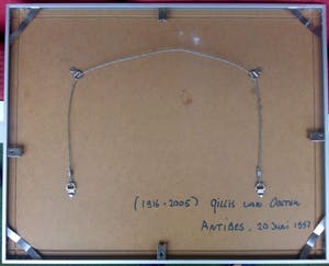 Gillis van Oosten - Havengezicht met rustende bootjes kopen? Bied vanaf 25!