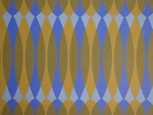 Dordevic Miodrag - Kinetische compositie - 1967 - Originele zeefdruk - Handgesigneerd kopen? Bied vanaf 100!