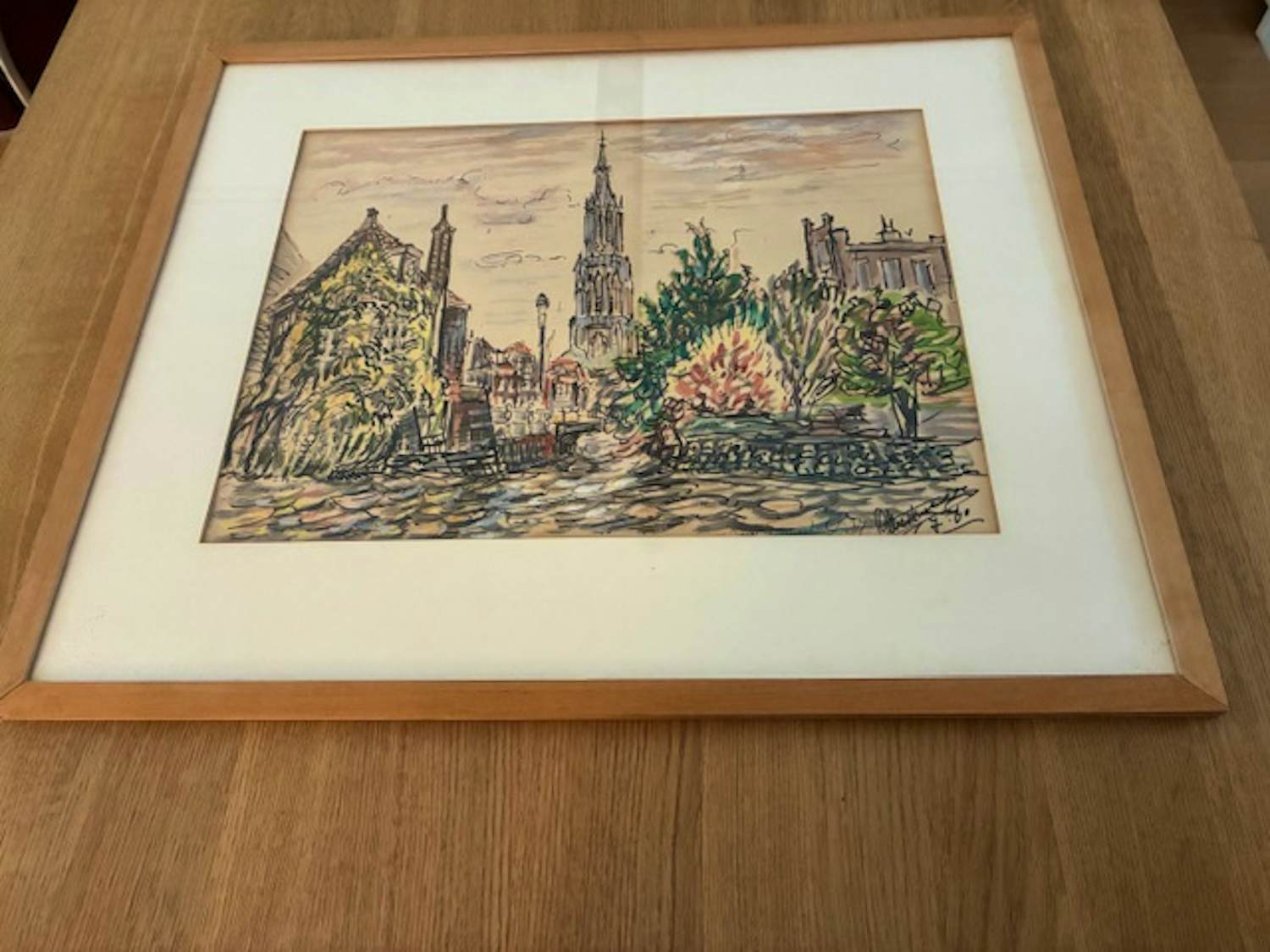 Arie Westmaas - Delft, gezien vanaf singel kopen? Bied vanaf 40!