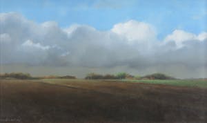 Kees Alderliesten - Olieverf op hardboard, Landschap kopen? Bied vanaf 1!