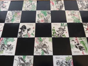 Curiosa - Vintage Chinees sierschaakspel kopen? Bied vanaf 50!