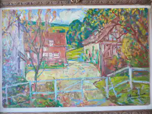 Jan Baartmans - Landschap Frankrijk verkauft für € 90!
