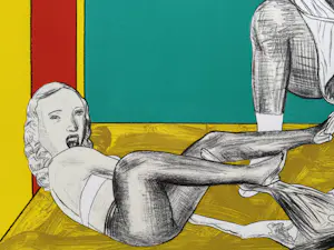 Pat Andrea - Gemengde druktechniek op papier | 'Kamer' | 1994 kopen? Bied vanaf 200!