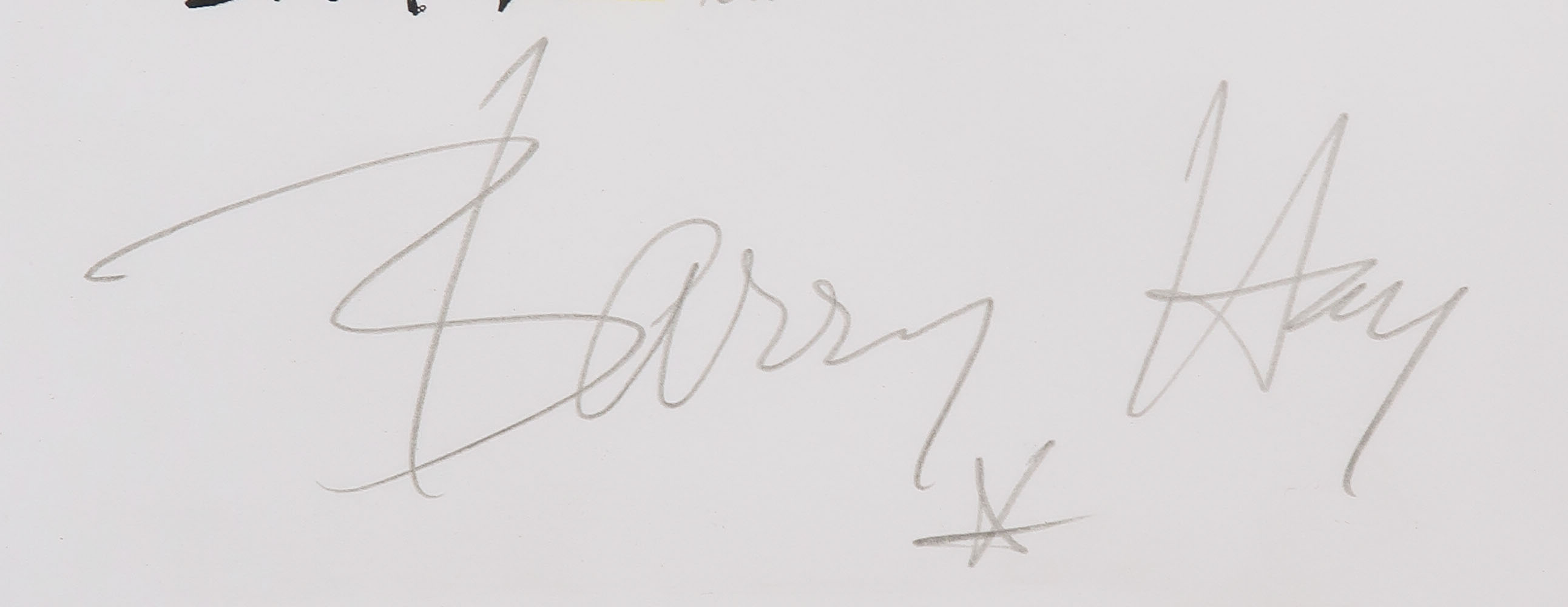 Barry Hay - Zeefdruk, I know she's cute... - Ingelijst kopen? Bied vanaf 100!