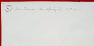 Luis Filcer - Kunstenaar en spiegel, gemengde techniek op papier kopen? Bied vanaf 195!