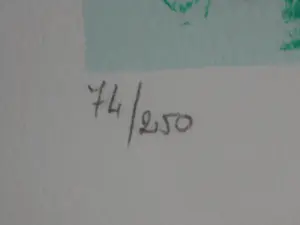 Corneille - Ingelijste zeefdruk: Trois images d'un été - 1992 kaufen? Bieten Sie von 225!