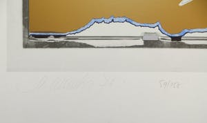 Dieter Roth - „See hinter Schlacht bei Islandglas“ kopen? Bied vanaf 85!