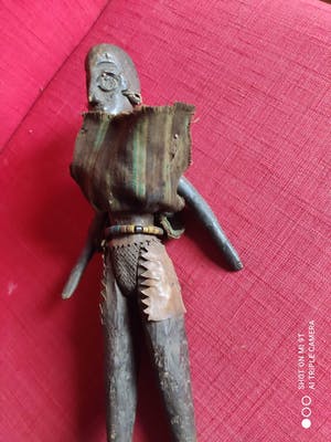 Burkina Faso - rituele pop, vermoedelijk Mali kopen? Bied vanaf 1!